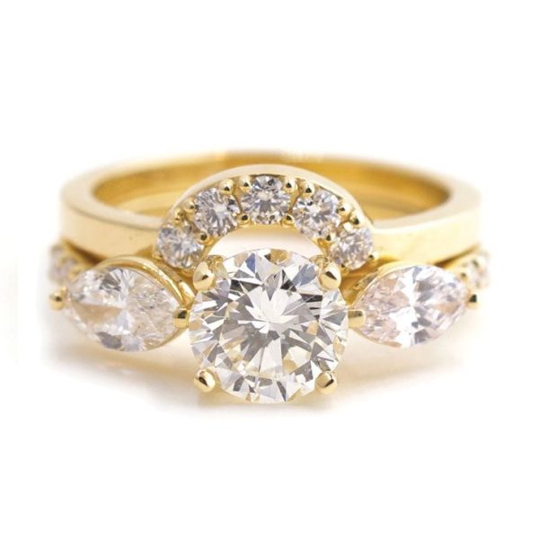 What Is A Bridal Set? How Engagement Rings and Wedding Bands Work ...
