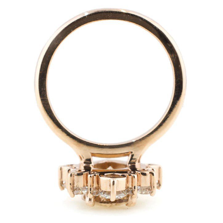 Custom-engagement-ring-rose-gold-pear-cut-morganite-diamond-tiara-halo-jessica-profile