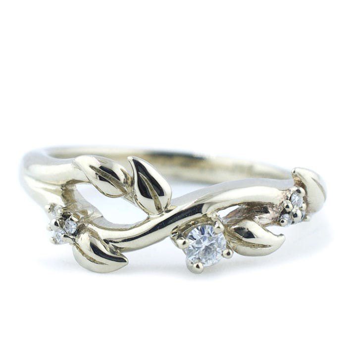 custom-wedding-band-white-gold-twist-branch-leafy-ring-kristen-1
