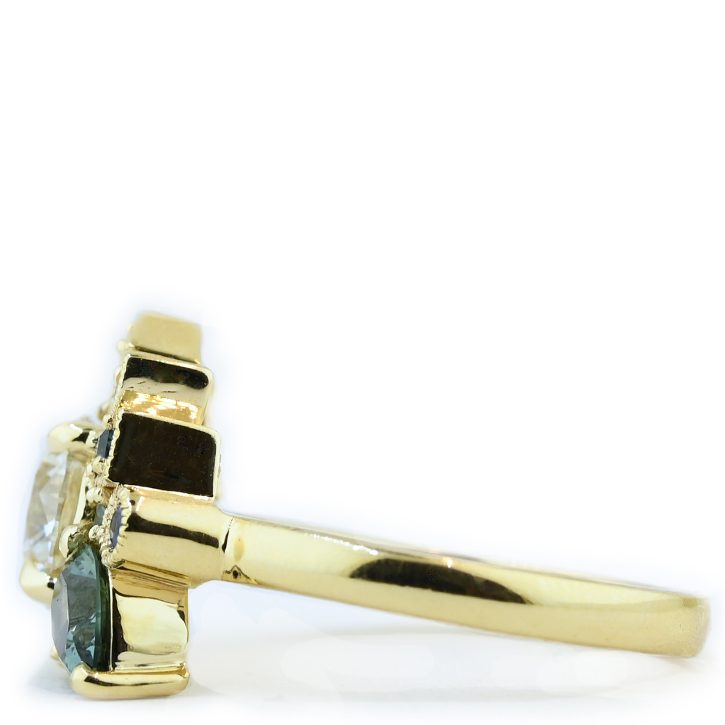 18ct gold Biron Diamond engagement ring 18ct gold Biron Diamond engagement ring