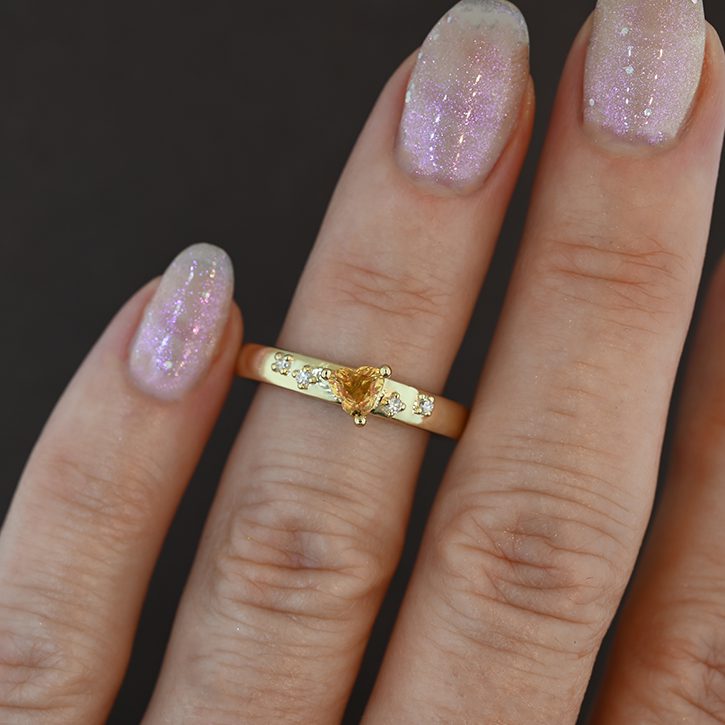 Petite Fleur Heart Ring Petite Fleur Heart Ring